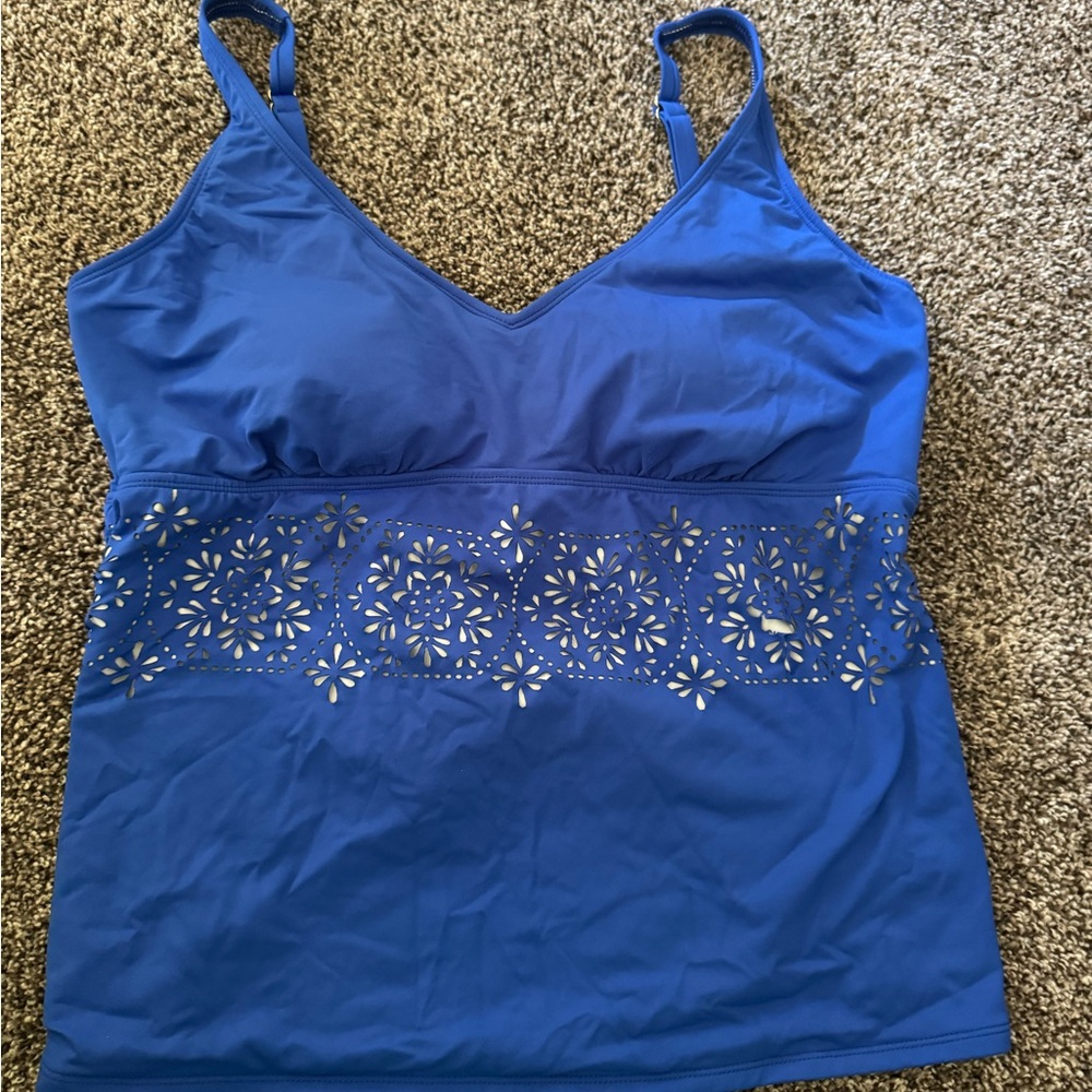 Liz Claiborne Women’s Tankini Swim Top